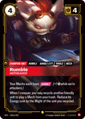 Rumble, Hotheaded SFD-026a/221