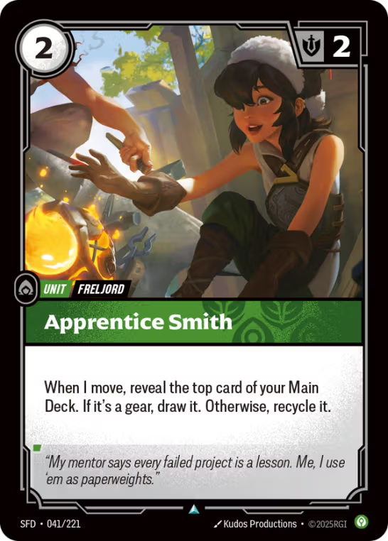 Apprentice Smith SFD-041/221