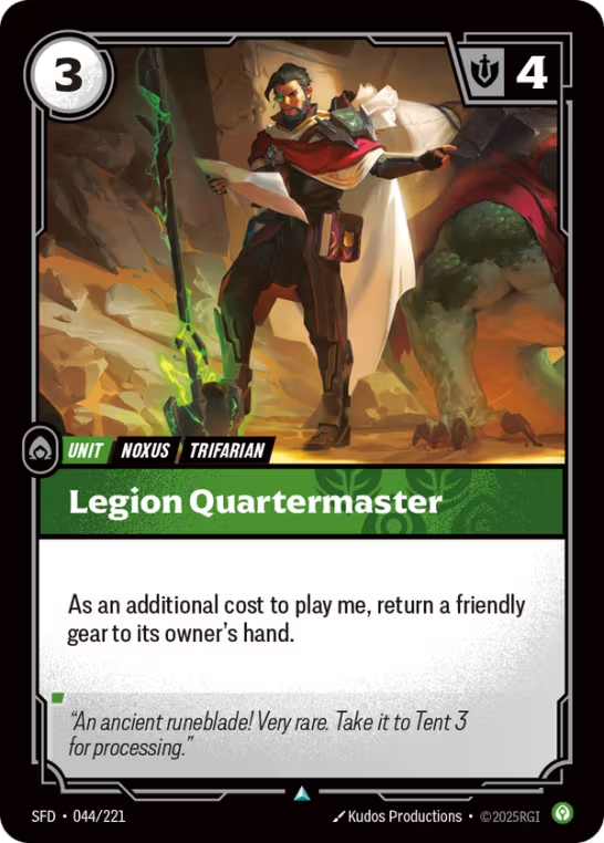 Legion Quartermaster SFD-044/221