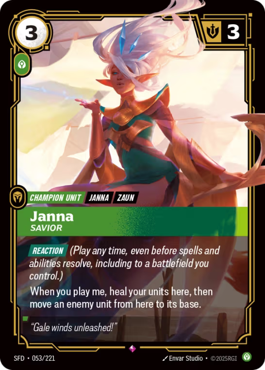 Janna, Savior SFD-053/221