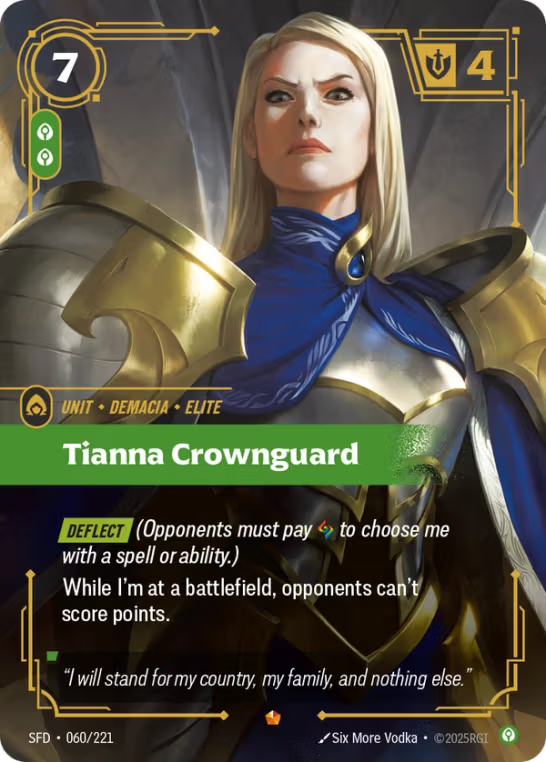 Tianna Crownguard SFD-060/221