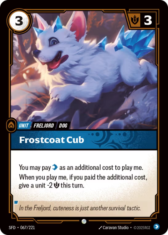 Frostcoat Cub SFD-067/221