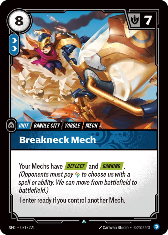 Breakneck Mech SFD-071/221