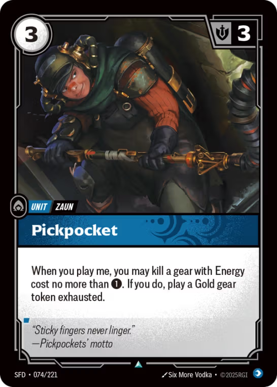 Pickpocket SFD-074/221