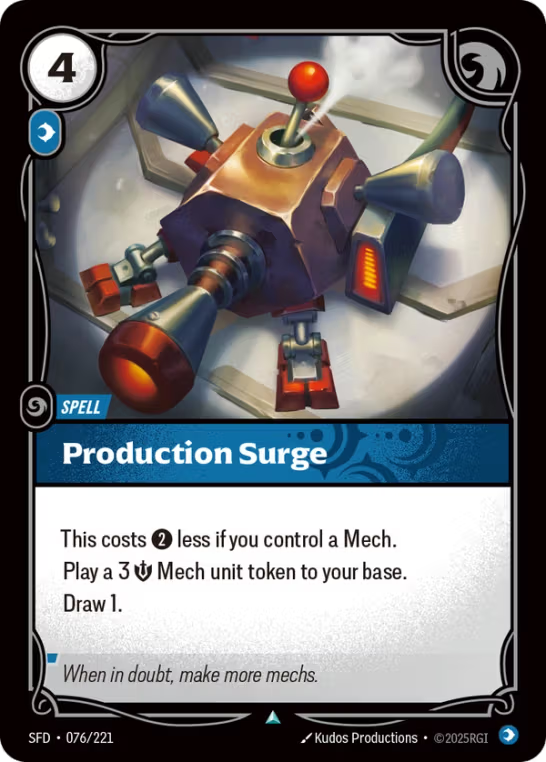 Production Surge SFD-076/221