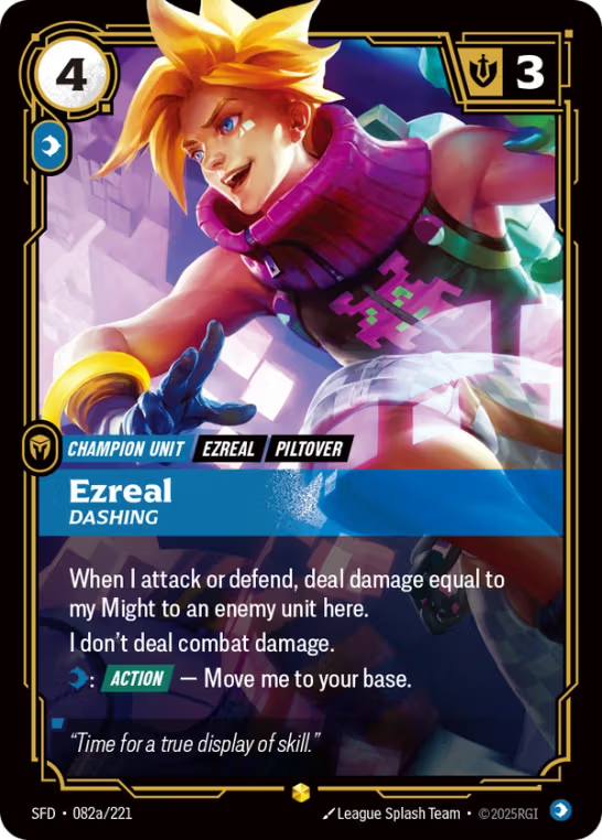 Ezreal, Dashing SFD-082a/221