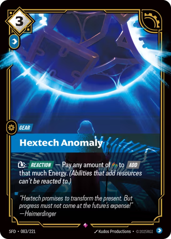 Hextech Anomaly SFD-083/221