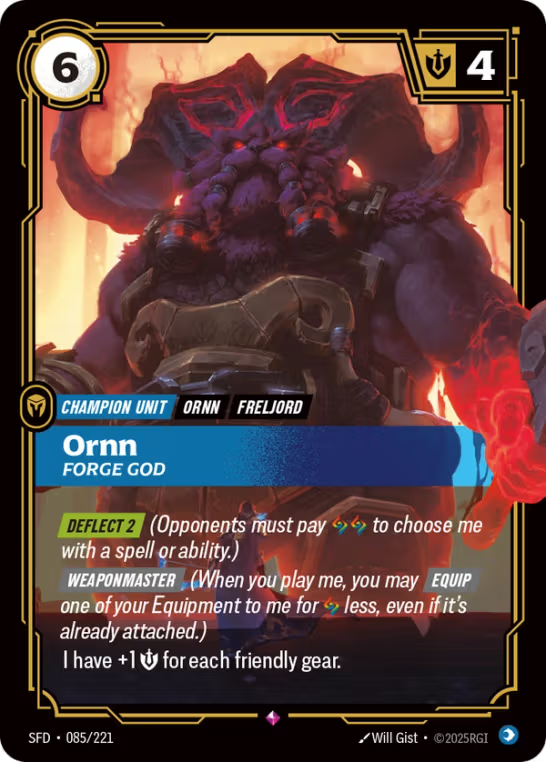 Ornn, Forge God SFD-085/221