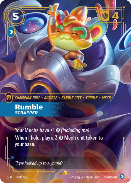 Rumble, Scrapper SFD-089a/221