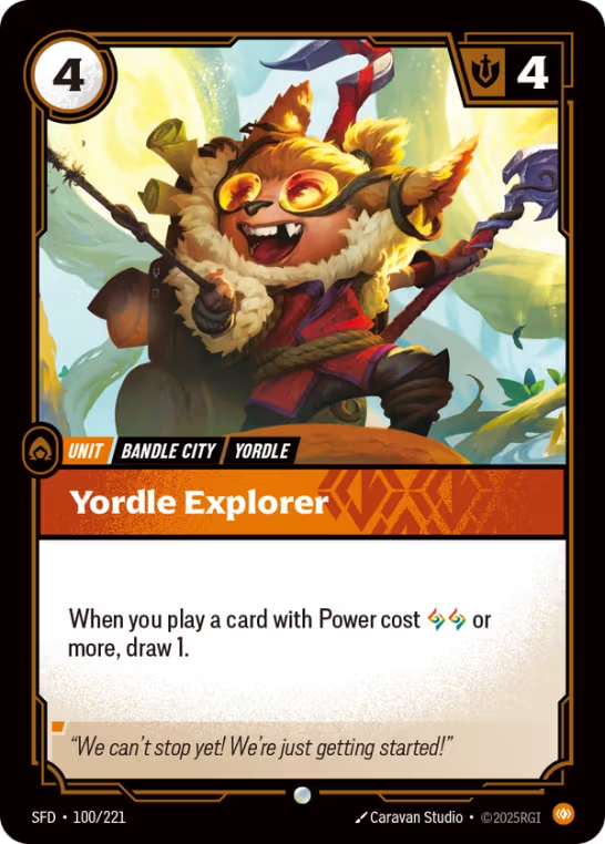 Yordle Explorer SFD-100/221