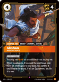 Akshan, Mischievous SFD-109/221