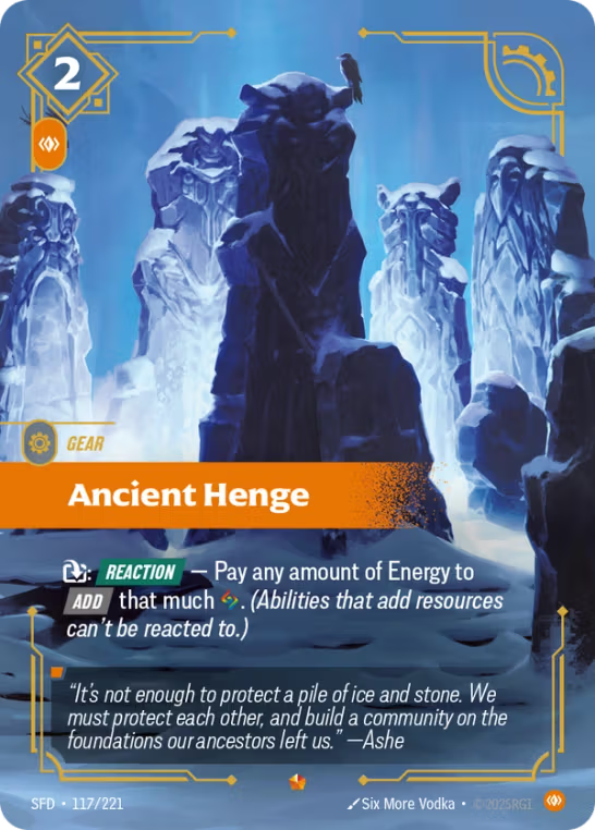 Ancient Henge SFD-117/221