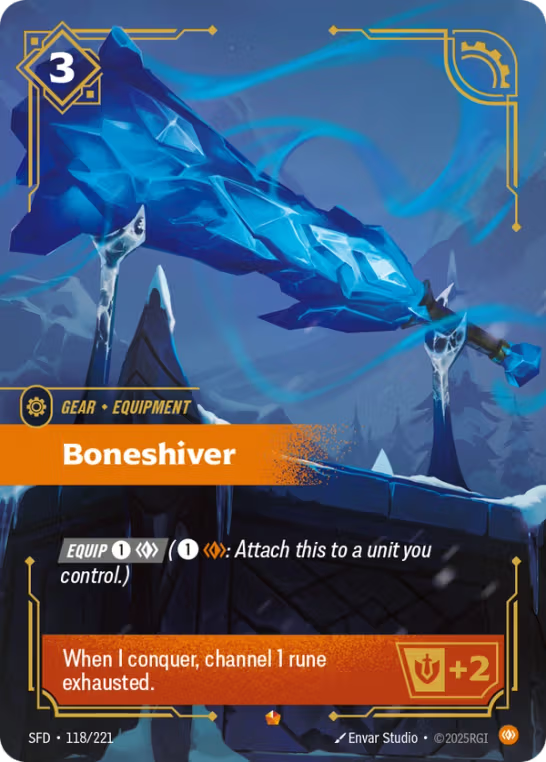 Boneshiver SFD-118/221