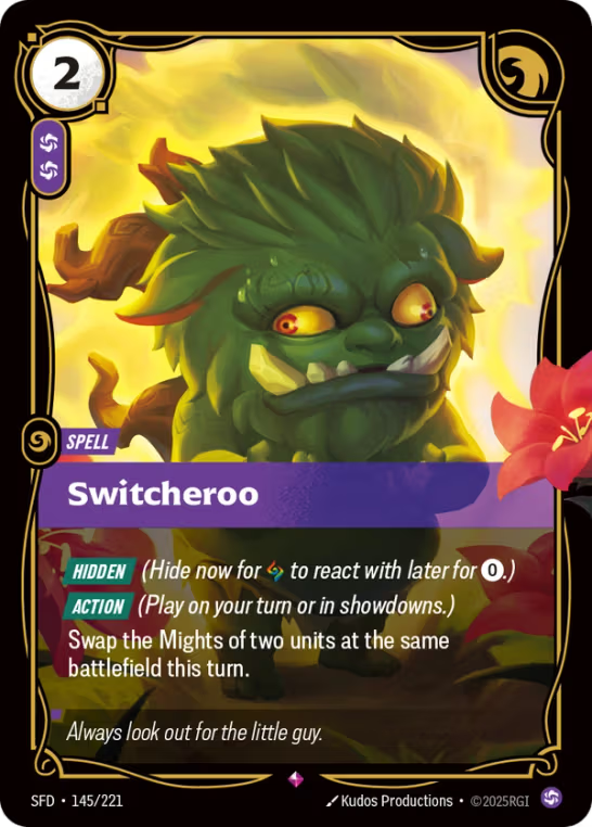 Switcheroo SFD-145/221