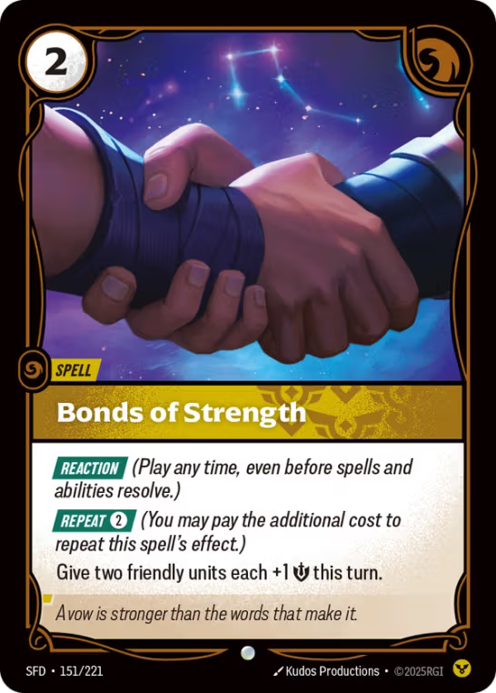 Bonds of Strength SFD-151/221