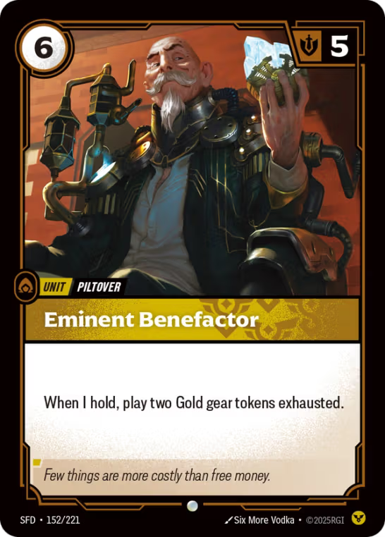 Eminent Benefactor SFD-152/221