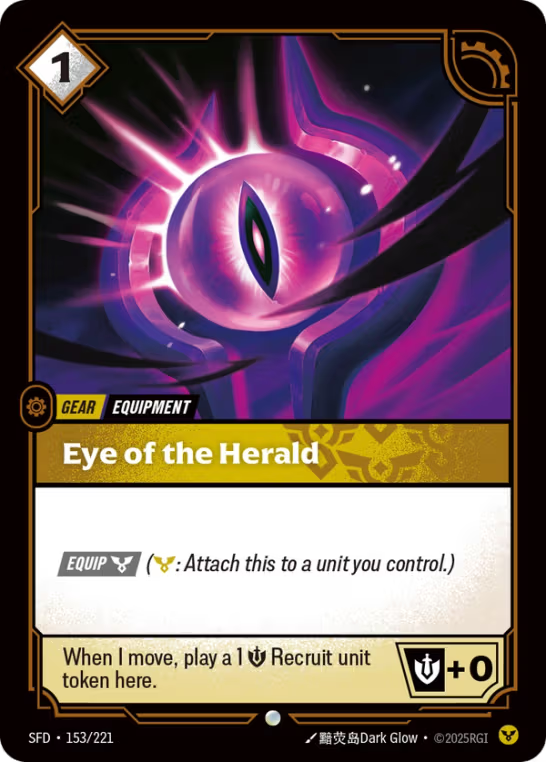 Eye of the Herald SFD-153/221
