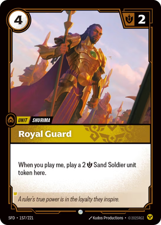 Royal Guard SFD-157/221