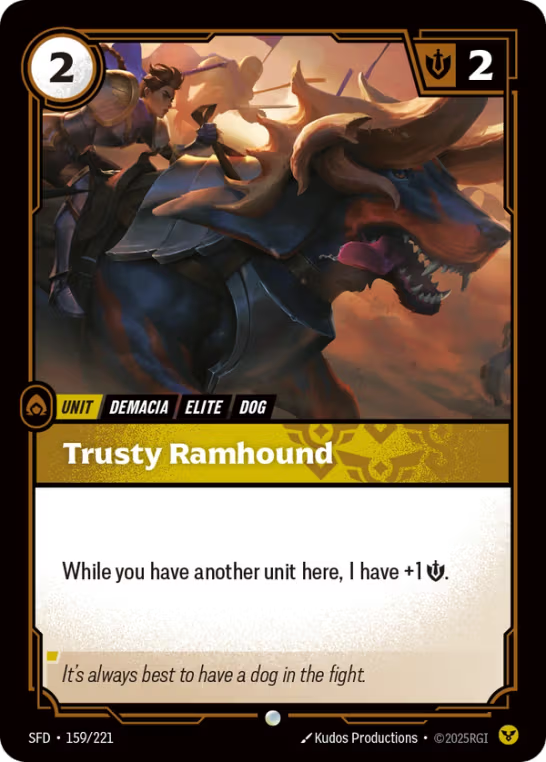 Trusty Ramhound SFD-159/221