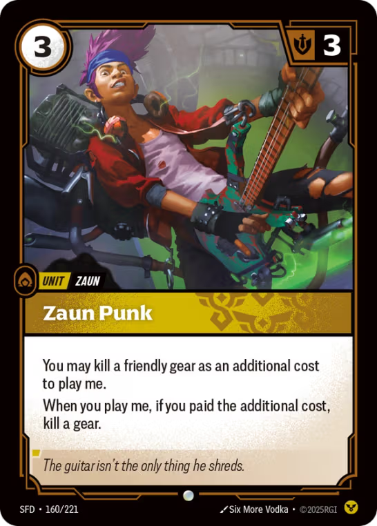 Zaun Punk SFD-160/221
