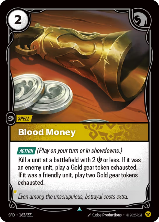 Blood Money SFD-162/221