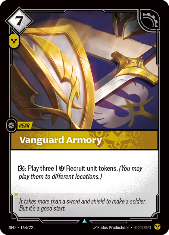 Vanguard Armory SFD-168/221