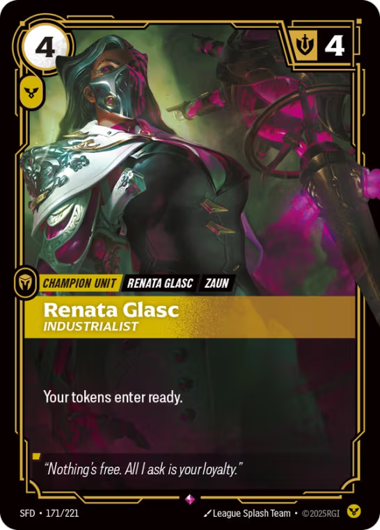 Renata Glasc, Industrialist SFD-171/221