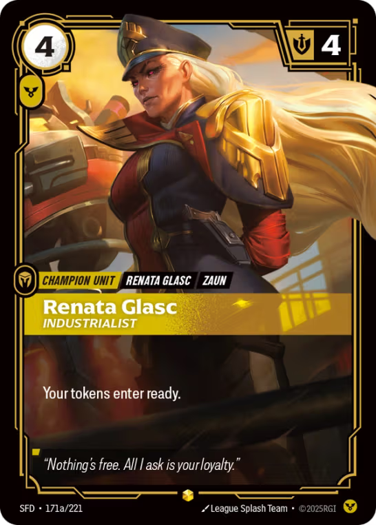 Renata Glasc, Industrialist SFD-171a/221