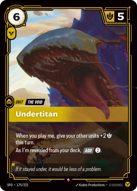 Undertitan SFD-175/221