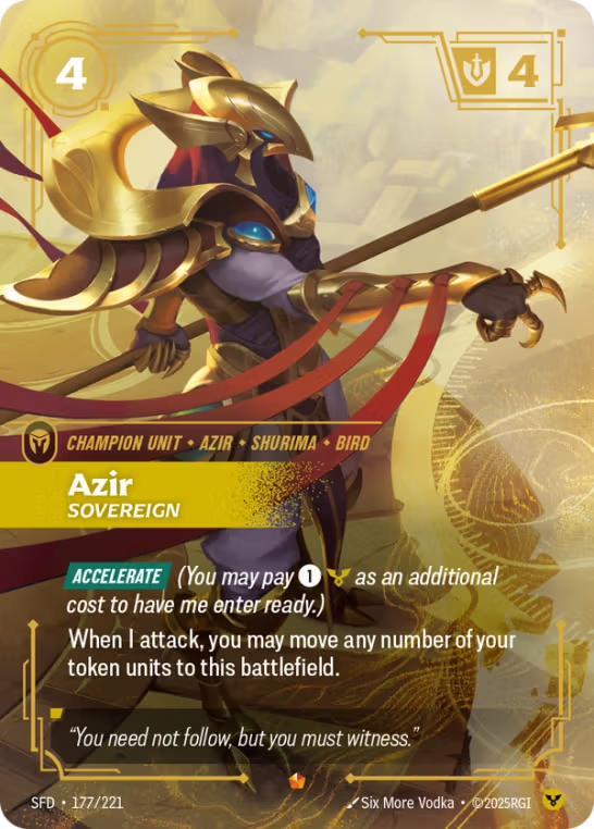 Azir, Sovereign SFD-177/221