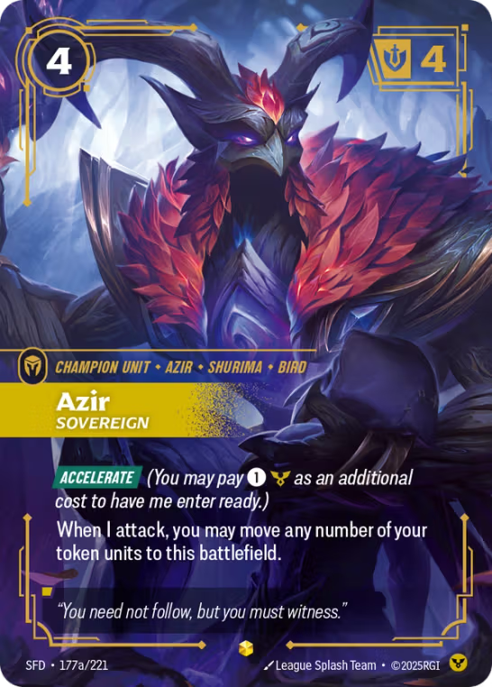 Azir, Sovereign SFD-177a/221
