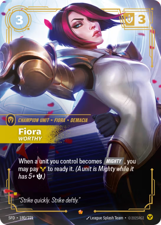 Fiora, Worthy SFD-180/221