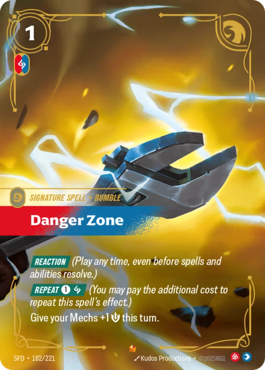 Danger Zone SFD-182/221