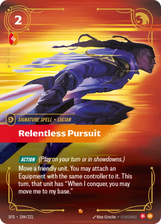 Relentless Pursuit SFD-184/221