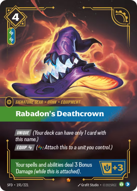 Rabadon's Deathcrown SFD-191/221