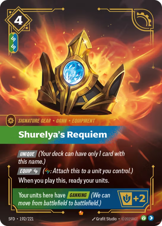 Shurelya's Requiem SFD-192/221
