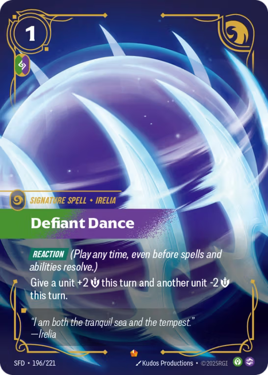 Defiant Dance SFD-196/221