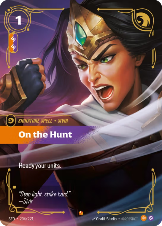 On the Hunt SFD-204/221