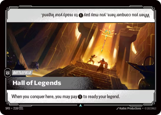 Hall of Legends SFD-210/221