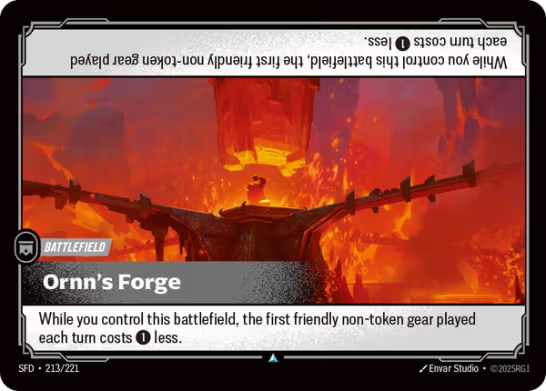 Ornn's Forge SFD-213/221