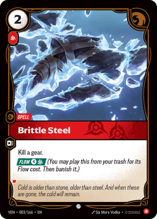 Brittle Steel VEN-003/166