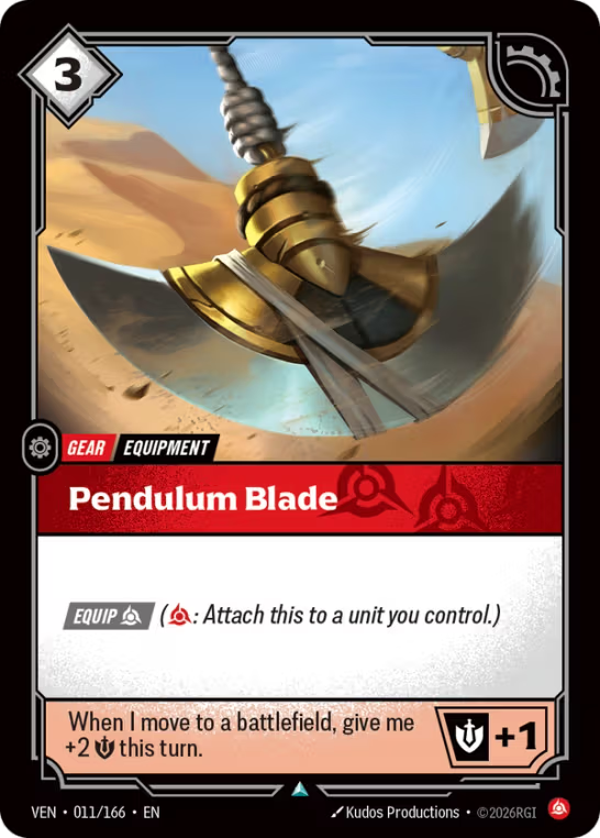 Pendulum Blade VEN-011/166