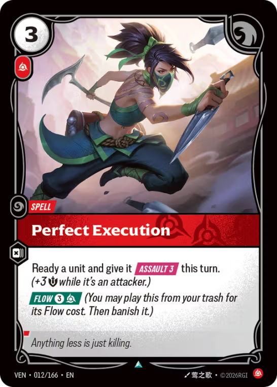 Perfect Execution VEN-012/166