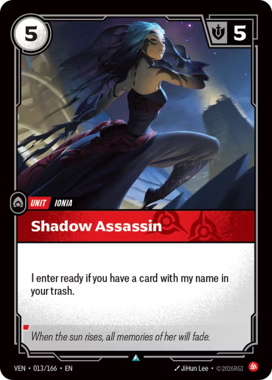 Shadow Assassin VEN-013/166