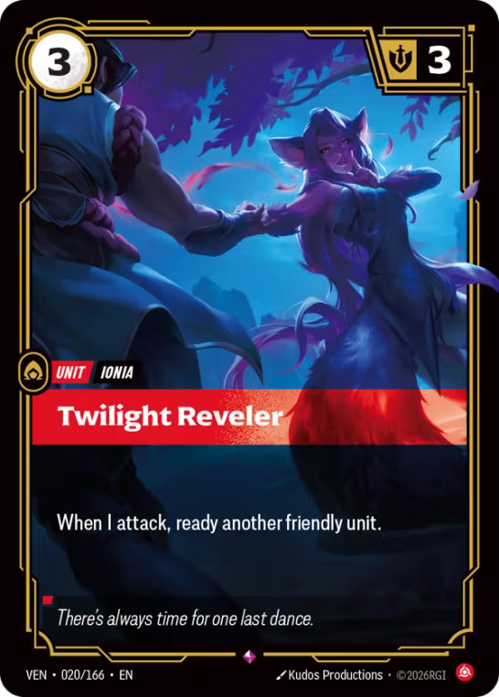 Twilight Reveler VEN-020/166