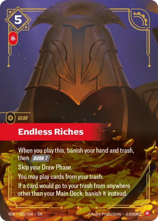 Endless Riches VEN-022/166