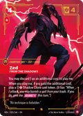 Zed, From the Shadows VEN-023/166