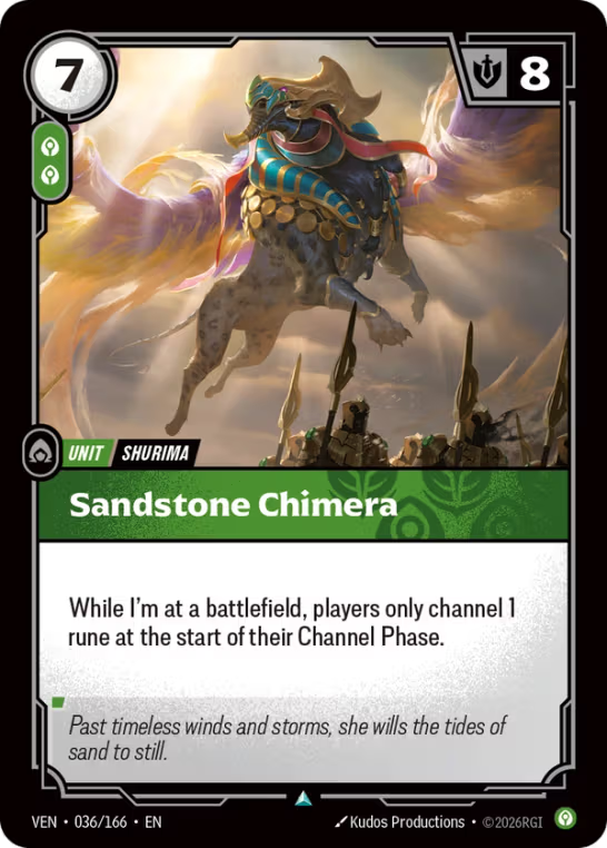 Sandstone Chimera VEN-036/166