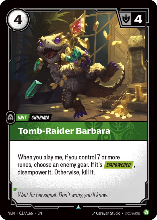 Tomb-Raider Barbara VEN-037/166