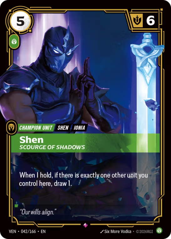 Shen, Scourge of Shadows VEN-042/166